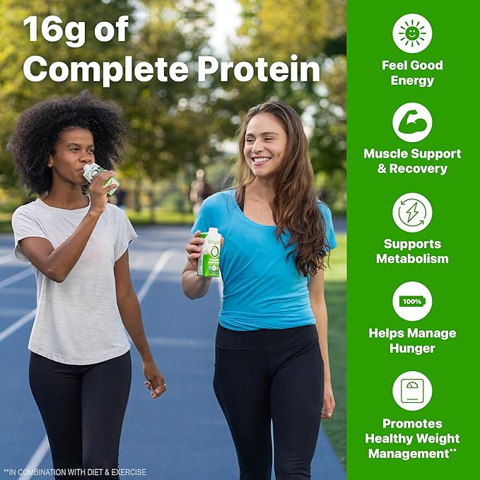 Orgain Organic Nutritional Protein Shake, 16g Grass Fed Whey Protein, Meal Replacement, 20 Vitamins & Minerals, Fruits & Vegetables Variety Pack, Chocolate, Vanilla, Mocha, 11 Fl Oz (12 Pack)