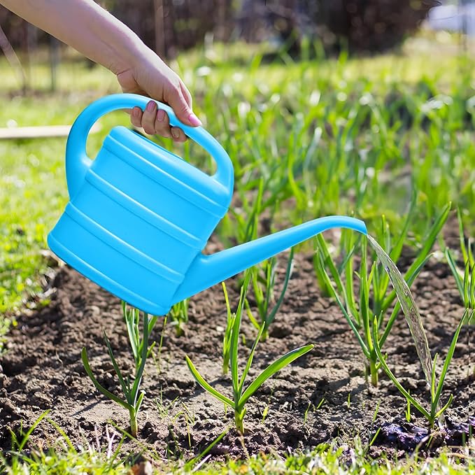 ZXJ Small Plant Watering Can - 1/3 Gallon - Blue