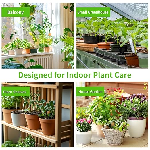 Automatic Indoor Plant Waterer, Dual Pump Drip Irrigation System with Timer, 20 Adjustable Drippers, Self Watering for Potted Plants, Easy Setup