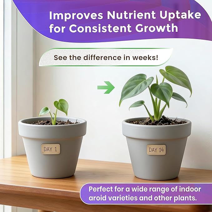 Professional Aroid Soil | Premium All Purpose Blend | Extra Large 8.2 Quarts | Ready to Use for Indoor Plants | Peat Moss, Coco Coir, Perlite, Dolomite