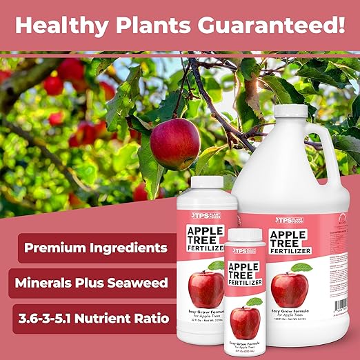 Apple Tree Fertilizer – Liquid Plant Food for Bigger Harvests, Stronger Roots & Healthy Growth, 32 oz