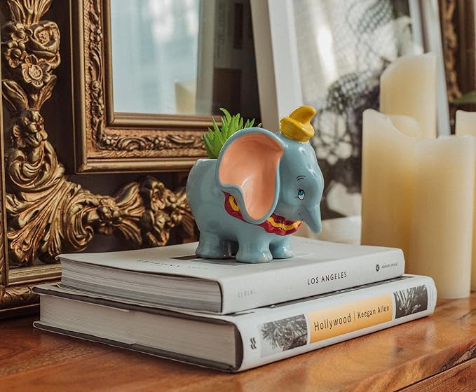 Silver Buffalo Disney Dumbo Standing Mini Ceramic Planter