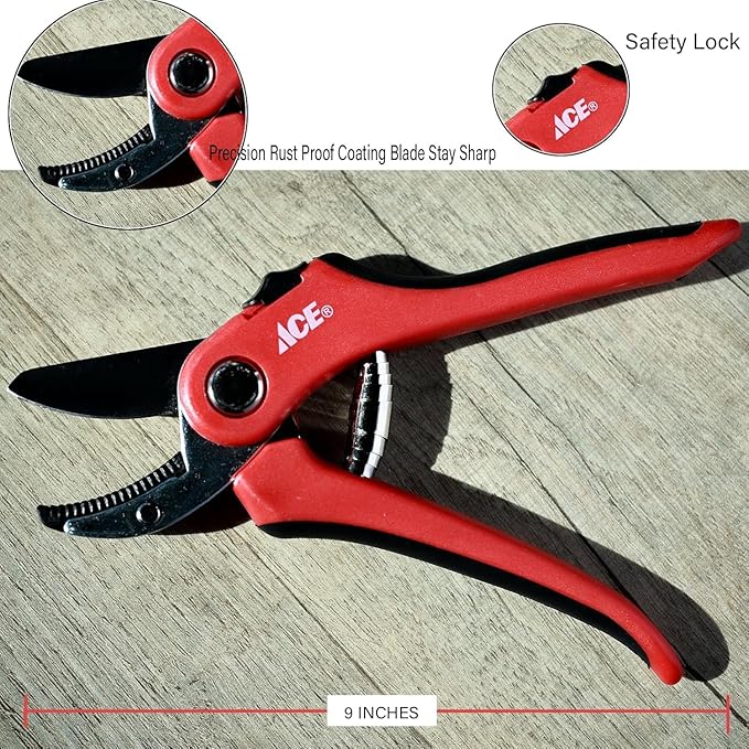 Ace" Anvil Pruning Shear8"
