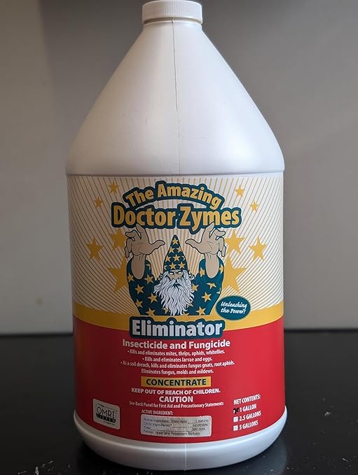 Eliminator® Natural Insecticide & Fungicide Spray – Organic, Oil-Free Pest Control for Spider Mites, Aphids & Powdery Mildew, Botrytis, Fungus Gnats – Residue-Free, Indoor & Outdoor Plant Protection
