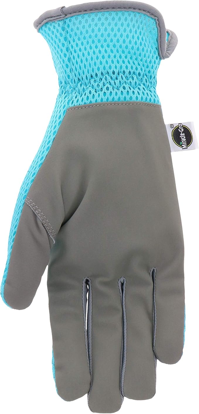 Miracle-Gro MG86121 High Dexterity Synthetic Leather Palm Gloves
