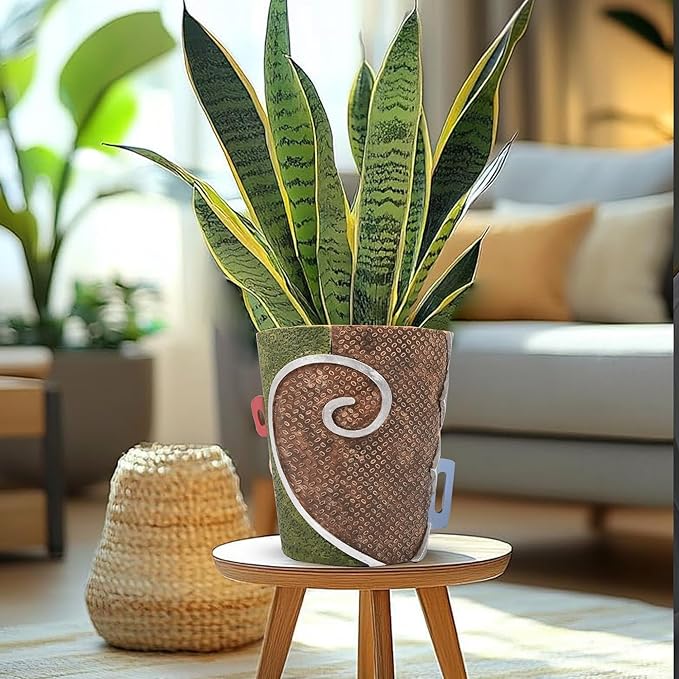 Midogaigai Abstract Face Planters Pots Head,Unique Head Planter for Indoor Plants,Funny Face Flower Pot,Colorful Plant Pots for Outdoor Garden Decor and Home Art Decoration(Contemporary)