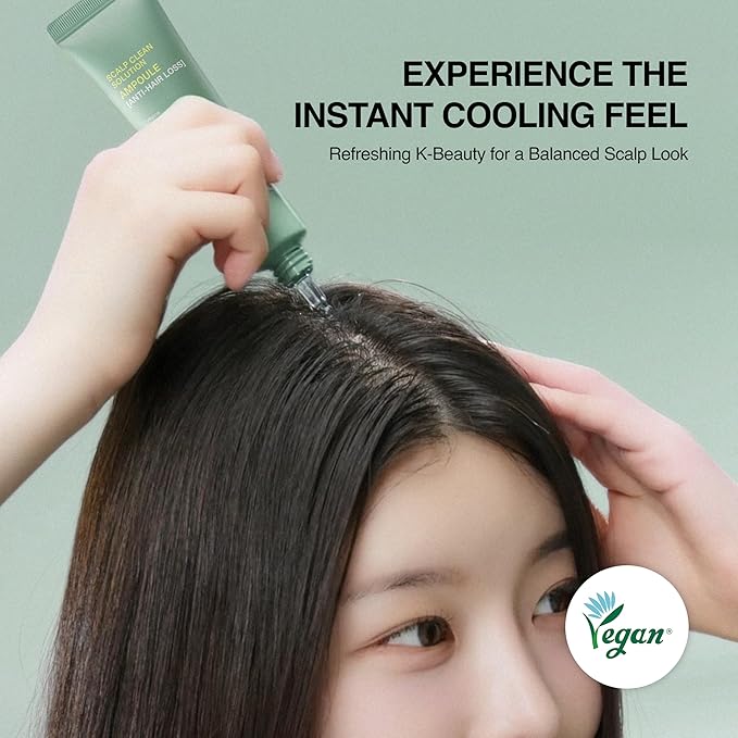 Korean Scalpy Hair Growth Serum for Women for Hair Loss & Thinning – Cooling & Refreshing Korean Hair Care For Oily, Lightweight, Treatment, Frizz Ease Serum, Hair loss, Anti Frizz, Hair Mask | Cooling & Refreshing, Clean Solution