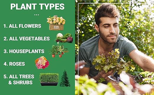 Gardenwise 6-6-6 All-Purpose Professional Plant Food Fertilizer; Ideal for Winter Care & Spring Feeding, Perfect Balanced NPK for Indoor and Outdoor Plants (2 QUARTS)