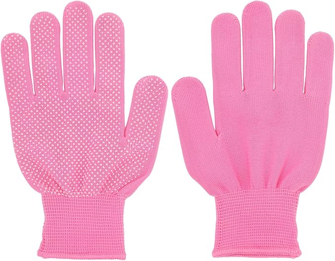 Juvale Garden Gloves for Women - 6 Pairs (12 Count), Pink, Purple & Blue - Thorn Proof & Cut Resistant Gardening Gloves - Breathable Cotton Cloth with Enhanced Grip - Berry Picking & Outdoor Work