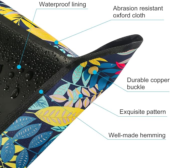 HNXTYAOB 3 PCS 29.5"x 29.5" Waterproof Repotting Mat for Plant Transplanting and Mess Control