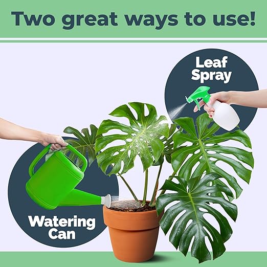 Monstera Plant Food – Liquid Fertilizer for Bigger Split Leaves, Lush Growth & Strong Roots, 1 Gallon