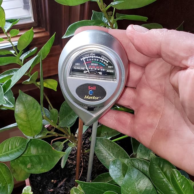 ML1240 Moisture, Light & pH Soil Test Meter, Green