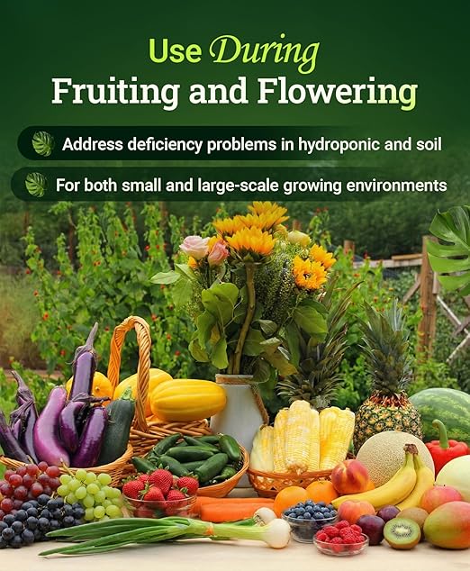 FoxFarm Bush Doctor Cal Mag for Plants -OMRI Listed for Organic Gardening - 1-0-0, 3% Calcium, 0.9% Magnesium - 1-Pint