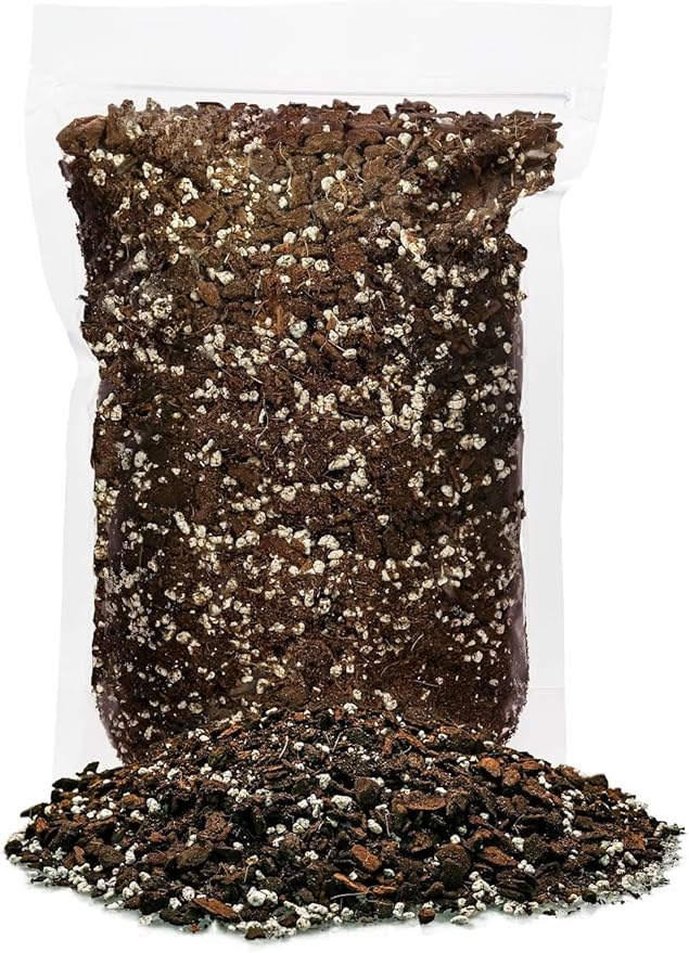 GARDENERA Monstera Adansonii Premium Soil Blend - 20 QT - Promote Aeration, Drainage & Nutrient Retention - (4 Bags of 5 Quart)