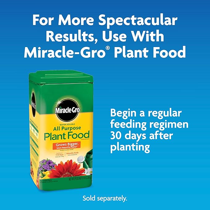Miracle-Gro Moisture Control Potting Mix - Plant Soil for Container Plants, Protects Against Over- and Under-Watering, 25 qt. (80-Bag Pallet)