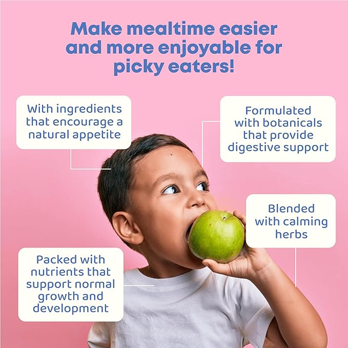 JoySpring Appetite Booster for Kids Ages 3+ | Natural Weight Gain with L-Lysine & B Vitamins | Toddler Appetite Booster | Supports Healthy Growth & Development | 2oz Liquid (Pack of 2)