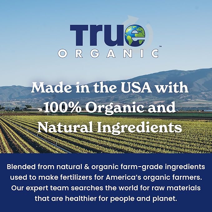 True Organic Garden Lime – Raises Soil pH to Reduce Acidity – Ideal for Hydrangeas and Other Plants – 6lb Bag