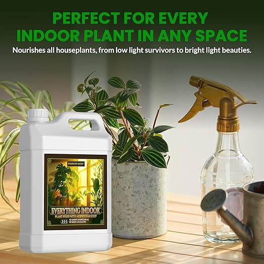 Humboldts Secret Everything Indoor Plant Food | 3-3-3 All Purpose Liquid Fertilizer with Norwegian Kelp | Supports Growth and Strong Roots | Nutrients for Houseplants & Indoor Plants | 32 Ounce