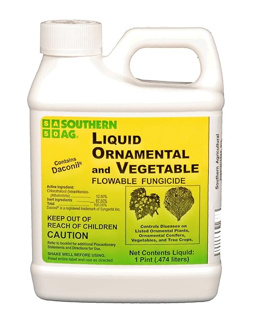 Southern Ag Liquid Ornamental, Tree & Vegetable Fungicide, 16 OZ