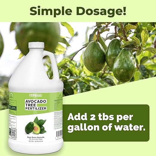 Avocado Tree Fertilizer, Complete Liquid Avocado Plant Food, 1 Gallon (128 oz)