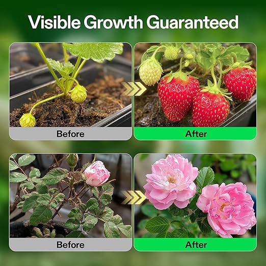 VIVOSUN Liquid Nutrients Base A & B Bundle, Grow Big Hydroponic Fertilizer, Supports Vegetative and Flowering Stages for Outdoor, Indoor Plants, Best Plant Food, Set of 8oz (Pack of 2)