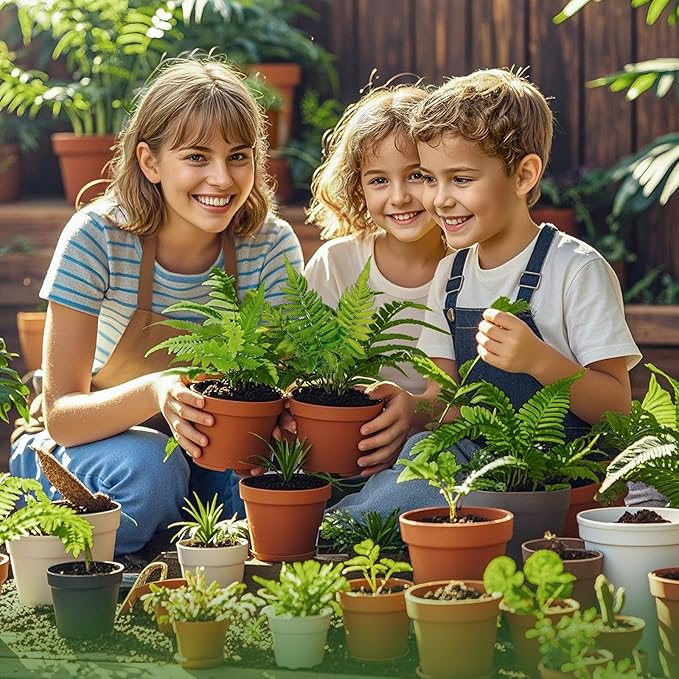 Doter Potting Soil Mix for Fern 2qt, Custom Hand Blended Mixture Suitable for Indoor/Outdoor Potted Fern Plant