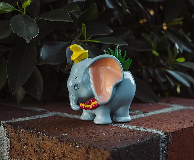 Silver Buffalo Disney Dumbo Standing Mini Ceramic Planter