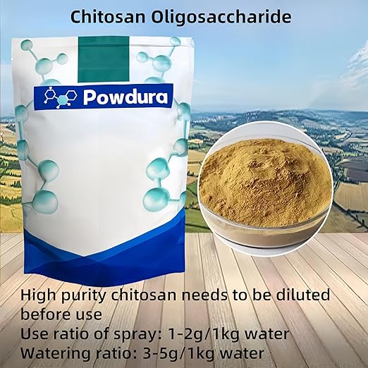 Chitosan Oligosaccharide,Agricultural Grade, Water-SolubleFertilizer, for Plants, Fruits and Vegetables (100g/3.5oz)
