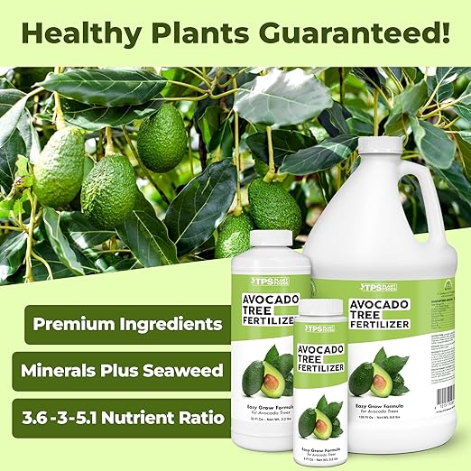 Avocado Tree Fertilizer, Complete Liquid Avocado Plant Food, 32 oz (1 Quart)