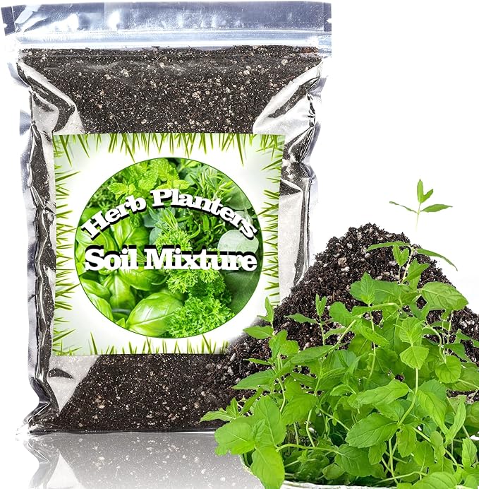 Doter Organic Potting Soil Mix 10qt for All Indoor & Outdoor Small Containers Including Herbs, Vegetables, and Flowers