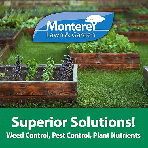 Monterey Fruit Tree Spray Plus for Control of Insects, Diseases, and Mites - Organic Gardening OMRI Listed, Contains Neem Oil and Pyrethrins, Bundled with Garden Measure Spoon - 32 oz
