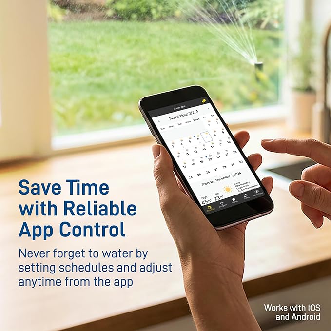 Orbit 24634 B-hyve XD 4-Port Smart Hose Watering Timer