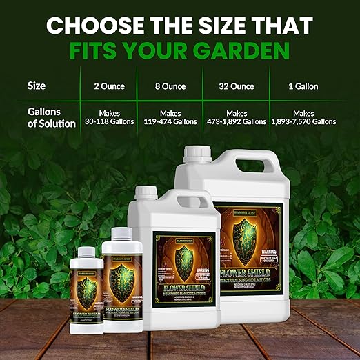Humboldts Secret Flower Shield | Plant Care Spray for Routine Foliar Application & Maintenance | Naturally Derived, Oil-Based Formula | Indoor & Outdoor Plants | 2 Ounce
