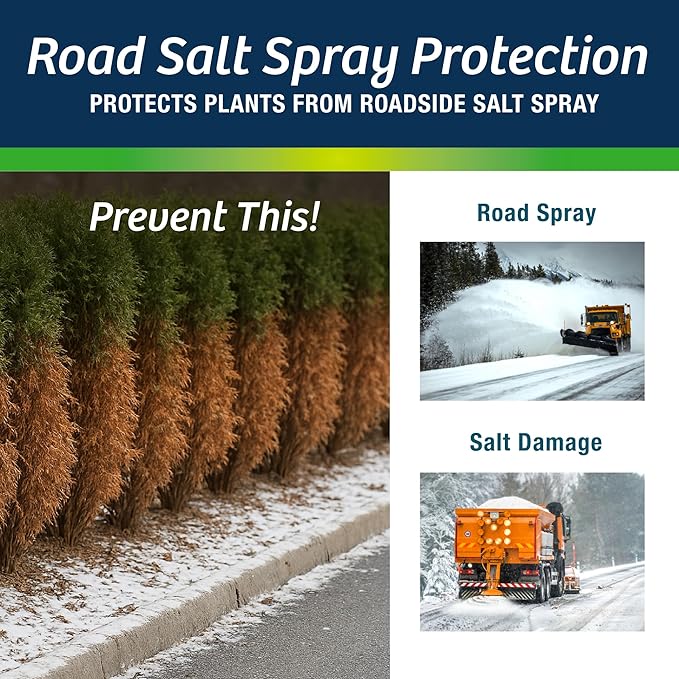 Wilt-Pruf® Concentrate | Protect Against Winter Damage, Drought, and Stress | Just Spray & Let Dry | Locks in Moisture w/Clear Foliar Film | Professional-Grade & Trusted | Replaces Burlap | (16 oz)