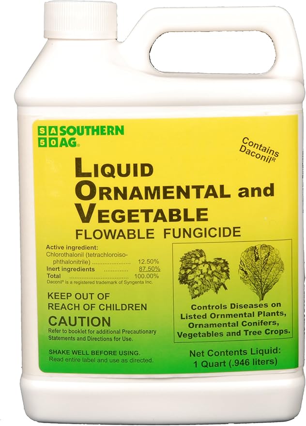 Southern Ag Liquid Ornamental, Tree & Vegetable Fungicide, 1 Quart