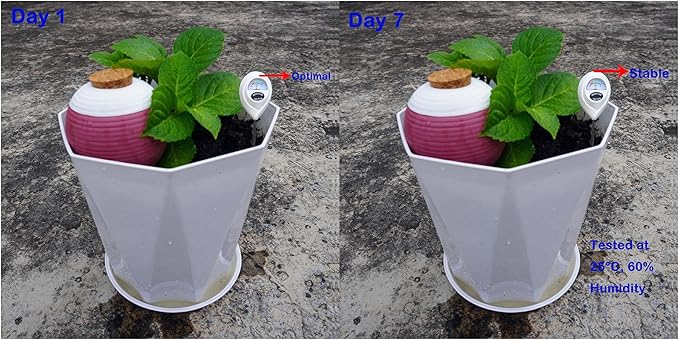 4 Pcs Self-Watering Terracotta Watering Spikes for Outdoor Plants,Ollas Plant Watering Globes for Garden,Raised Bed Potted Plants,Large 15 Oz for Vacation,Indoor and Outdoor Use
