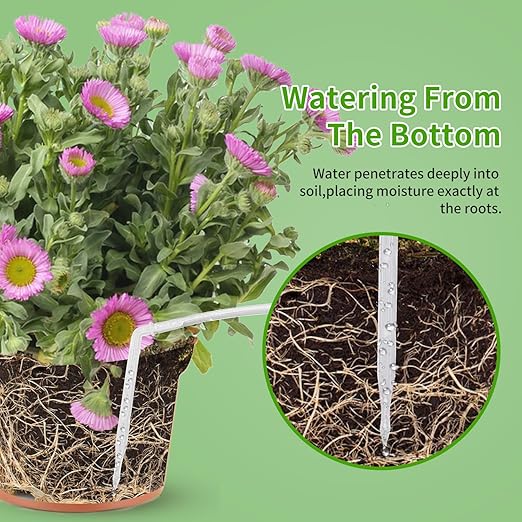 Automatic Plant Waterer Indoor | Drip Irrigation System with LED Display, Self-Priming Pump & 10 Drip Emitters