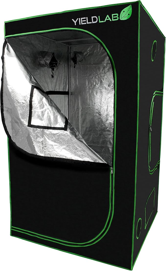 48x48x78 Reflective Indoor Grow Tent 4x4 - Mylar Grow Tent - for Indoor Grow Room - Hydroponics Growing Tent - Grow Tents