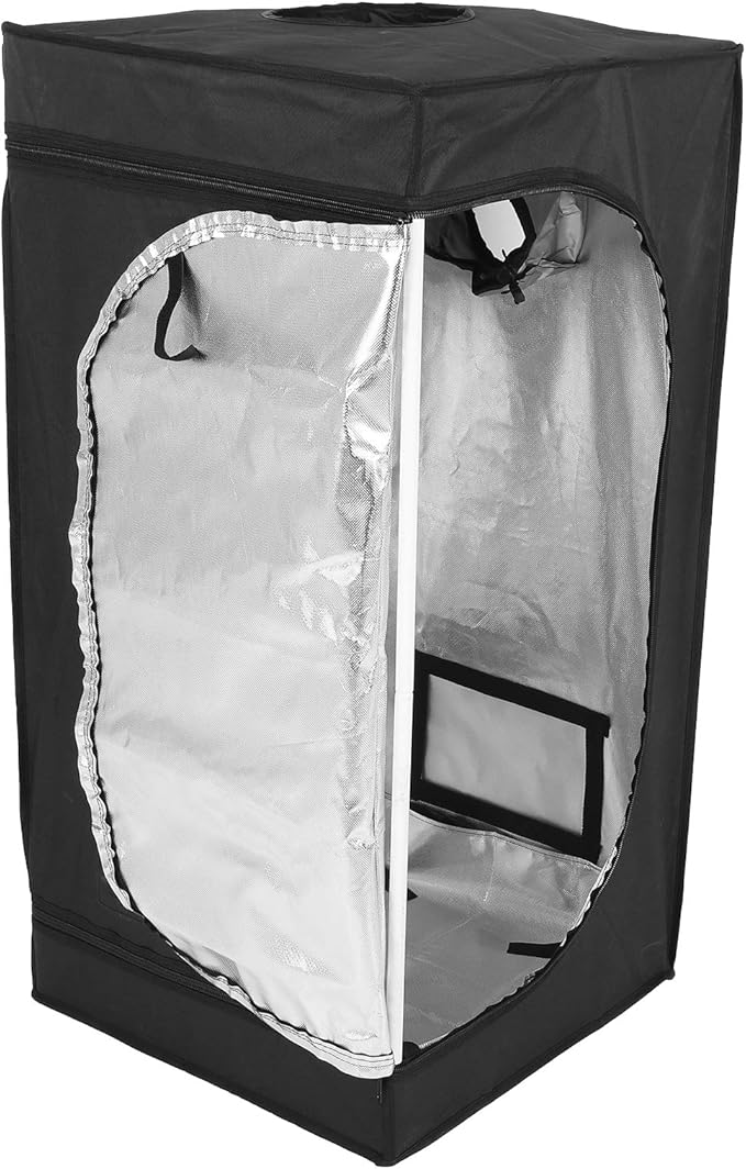 Rengue 50x50x100cm Greenhouse Grow Tent, Indoor Plant Growing Tent with 600D Oxford Cloth and Sturdy Metal Rods, with Detachable Sink Cloth