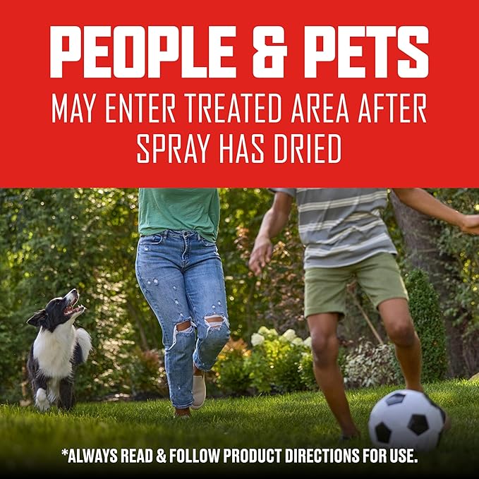Ortho BugClear Insect Killer for Lawns & Landscapes Ready to Spray - Hose-End Applicator, Outdoor Bug Spray, Kills Mosquitoes, Ants, Spiders, and More, 32 fl. oz.