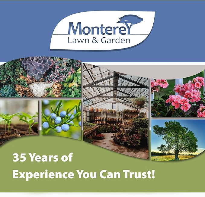 Monterey Garden Insect Spray - Organic Gardening Control of Foliage Feeding Worms, Thrips, Leafminers - 1 Pint Ready to Spray, Attaches to Garden Hose