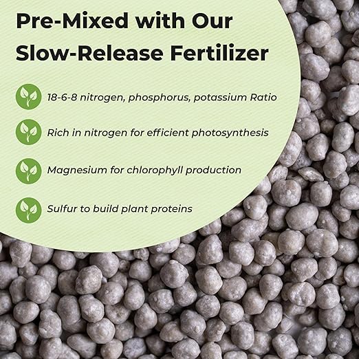 Perfect Plants Organic Strawberry Potting Mix | Organic Premium Mix | Use with Strawberry's, Pineberry's, or Other Fruit Plants (8qt)