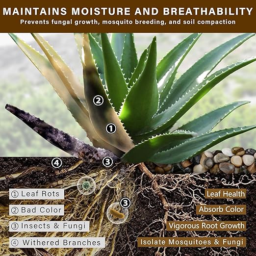NUPICK 16lb Mix River Rocks for Outdoor Landscaping, 1-2 Inch Pebbles for Indoor Plants, Natural Polished Aquarium Gravel, Decorative Rocks for Succulent, Garden, Vases Fillers, Bird Baths
