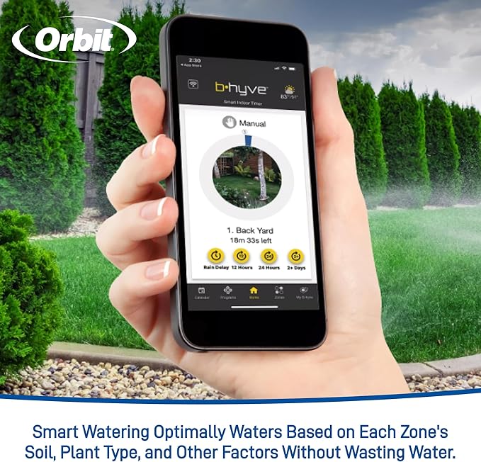 Orbit 57915 B-hyve 4-Zone Indoor Smart Sprinkler Controller,(Pack of 3)