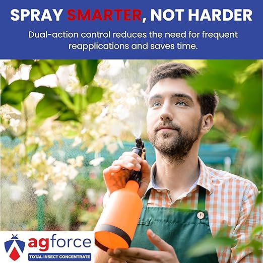 Total Insect Concentrate Solution – Designed for Agriculture and Gardens – Plant-Based Ingredients – for Consistent Crop Growth – 32 oz Bottle