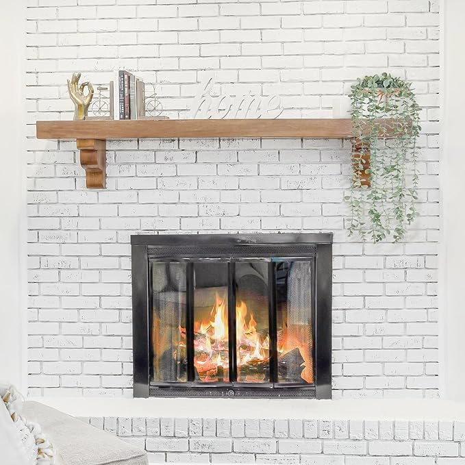 Mkono Fake Hanging Plants in Farmhouse Galvanized Pots Rustic Faux Potted Eucalyptus Greenery Indoor Artificial Plants for Book Shelf Mantel Living Room Bathroom Bedroom Home Office Decor (1, White)