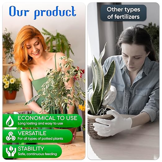 All-Purpose Liquid Plant Food Fertilizer (12-Pack) | Indoor House Plants & Outdoor Flowers | Bloom Booster Nutrient Solution for Vibrant Growth & Strong Roots | Made in The USA