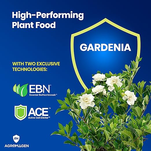 AgroMagen Plant Food with Essential Nutrients & Chelated Micronutrients, Liquid Fertilizer (4 fl.oz.) (Gardenia)