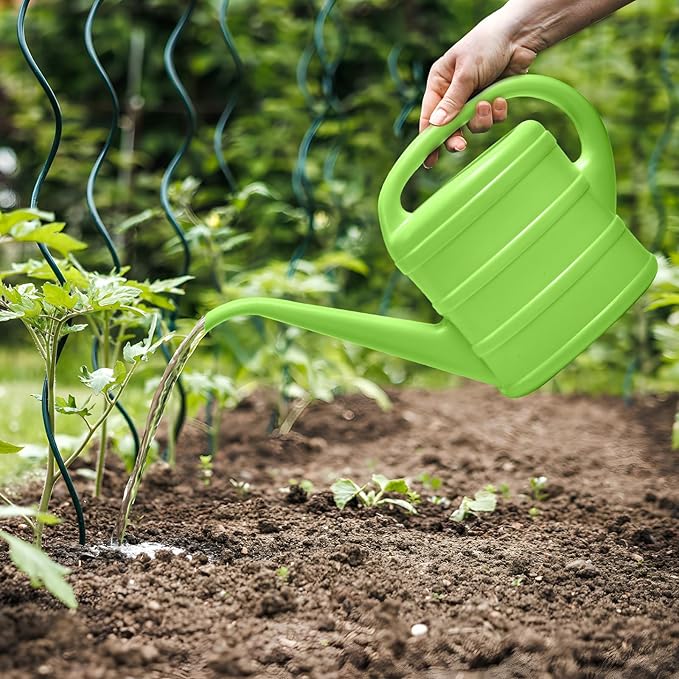 ZXJ Small Plant Watering Can - 1/3 Gallon - Green