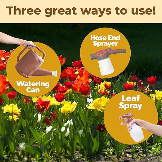 Bulb Fertilizer – Liquid Plant Food for Bigger Blooms & Stronger Bulb Development, 8 oz